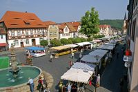 Wochenmarkt in Vacha